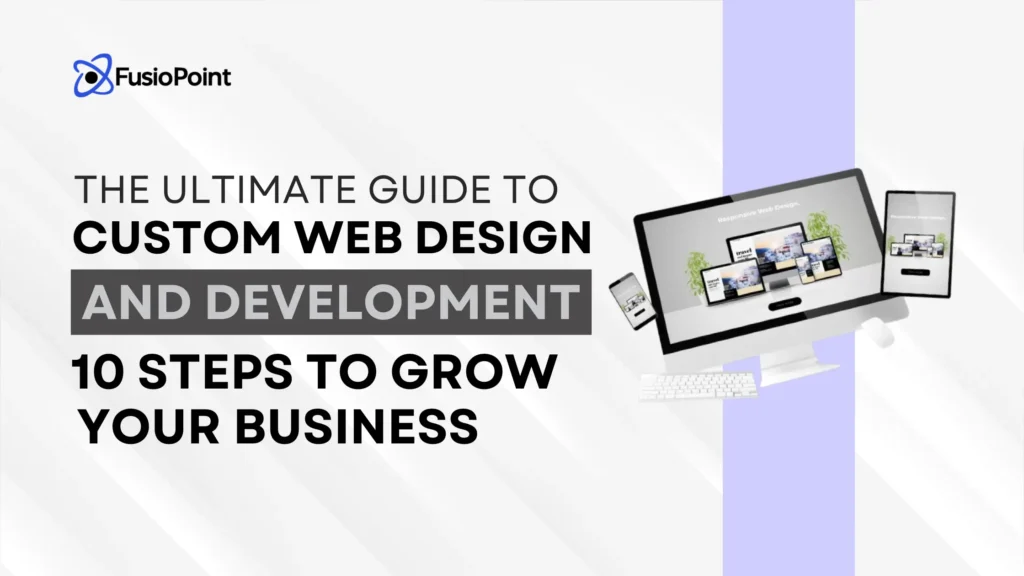 custom web design and development