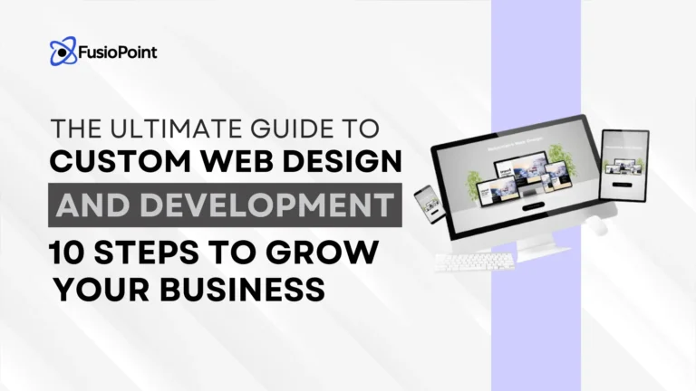 custom web design and development