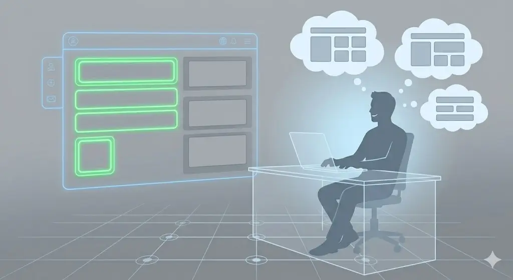 It illustrates the 'invisible engineering' mentioned in your text. We show that the frictionless environment is the result of designing for human cognitive patterns.